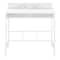 Monarch Specialties Computer Desk, Home Office, Standing, Storage Shelves, 48"L, Work, Laptop, Metal, Laminate, White I 7701 - alternate 4